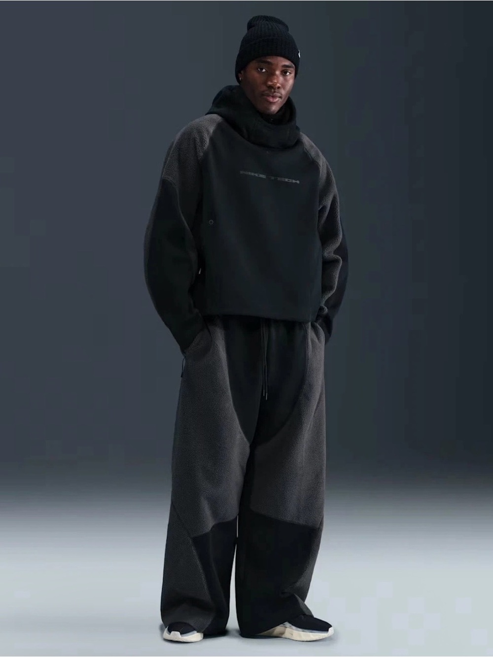 Nike Tech Boreas Oversized Pants Black Anthracite (IB3365-010) Men’s Size XL